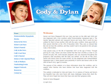 Tablet Screenshot of codysheppard.com